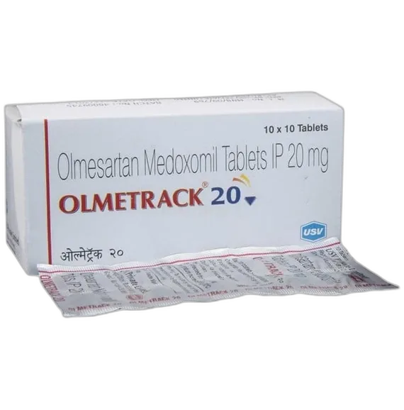 olmetrack 20mg tablet 10's